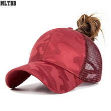 Load image into Gallery viewer, MLTBB 2019 new ponytail baseball cap